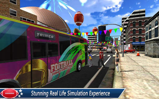 Driver American Football Bus screenshot 2
