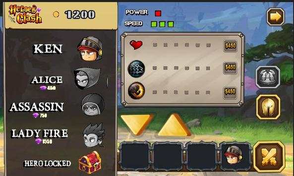 Heroes Clash screenshot 3