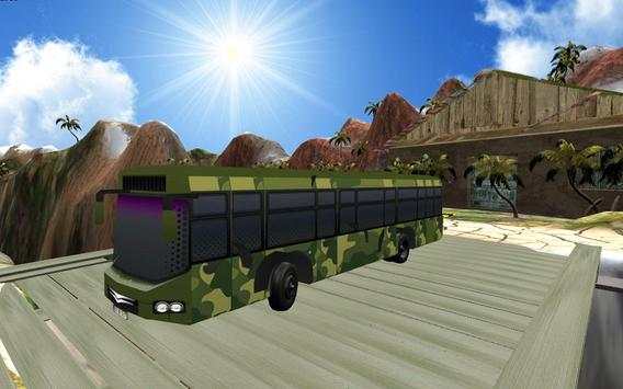 Tentara bus mendaki bukit berkendara screenshot 6