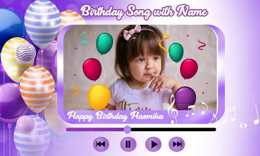 Happy Birthday Song with Name screenshot 4