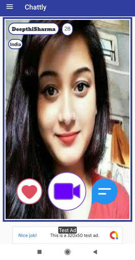 Indian bhabhi Hot Video Chat - Video Call free screenshot 1