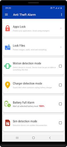 Anti Theft Alarm screenshot 1