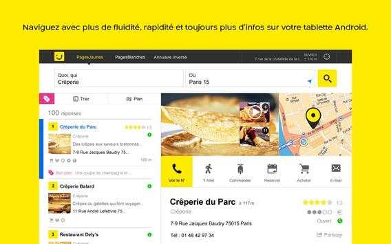 PagesJaunes pour Tablette screenshot 2