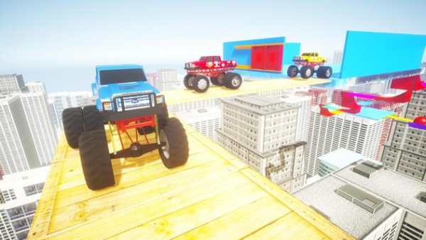 Monster Truck BigFoot Car Driving Games screenshot 5
