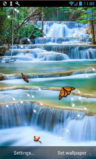 Waterfall Live Wallpaper screenshot 2