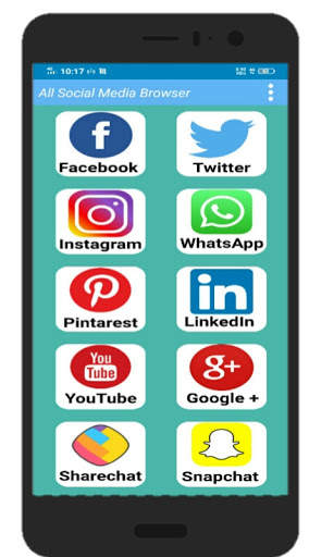 All Social Media Browser 2021 screenshot 1