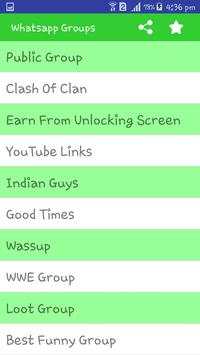 Groups for Whatsapp screenshot 4