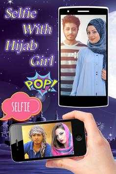 Selfie With Hijab Girl & Muslim Girl Photo Editor screenshot 2