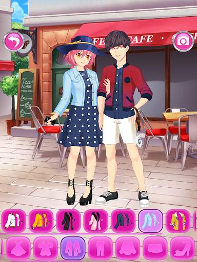 Anime Couples Dress Up Game screenshot 16
