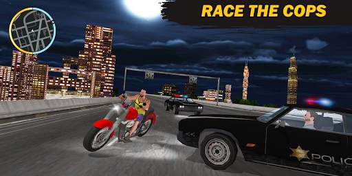 City Motorcycle Driving : Police Bike Simulator screenshot 1