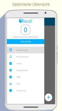 Recall Reminder Free screenshot 3