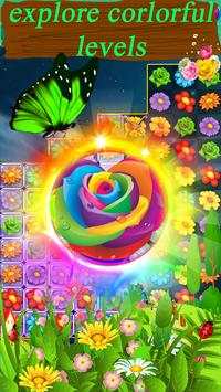 Flower Crush Match 3 screenshot 4