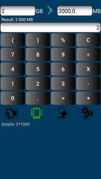 Convert GB to MB | Megabyte to Gigabyte conversion screenshot 2