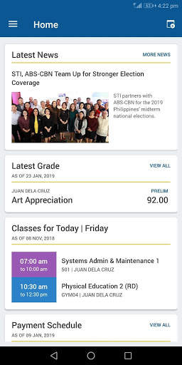 One STI Student Portal screenshot 4