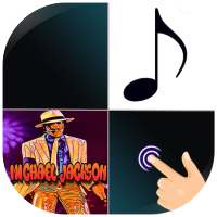 Michael Jackson Piano Tiles Game logo