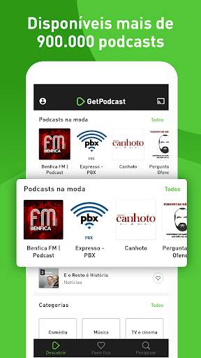 GetPodcast - ouvir podcast screenshot 2