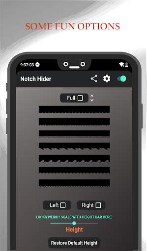 Notch Hider - Remover (Easy and Rounded) screenshot 2