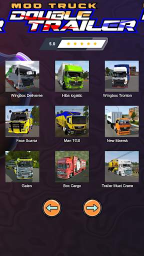 Mod Truck Double Trailer screenshot 5