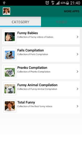 Funny Video Clips screenshot 1