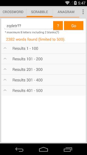 Word Solver Free screenshot 4