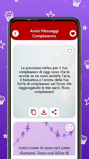 Messaggi compleanno e auguri screenshot 8