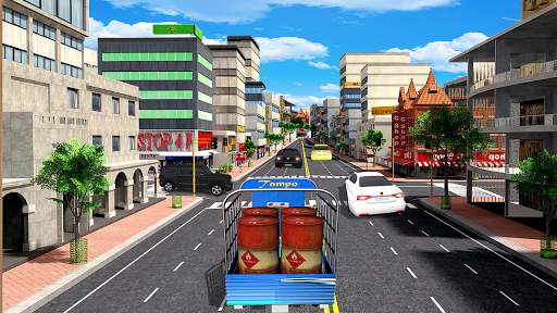 City Rickshaw Cargo Transport: Driver Simulator 3D screenshot 1