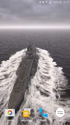 Submarine 3D Live Wallpaper screenshot 5