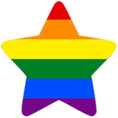 Rainbow Star - icon pack icon