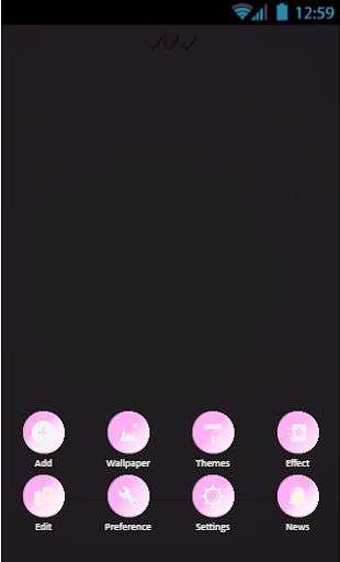 Baby Pink Go Launcher Theme screenshot 3