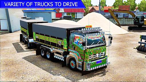 Real Cargo Truck Driving Games screenshot 1