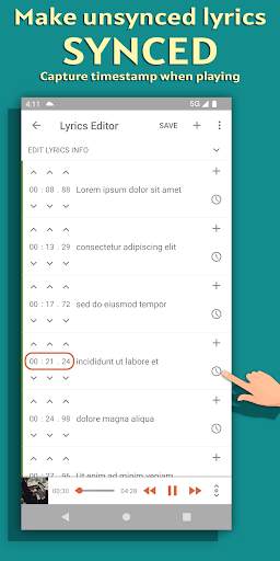 Lyrics Editor: Make Lyrics screenshot 1