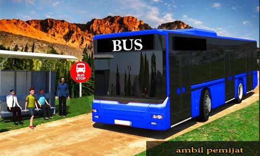 Drive Hill Coach Bus Simulator: Game Bus 2019 screenshot 1