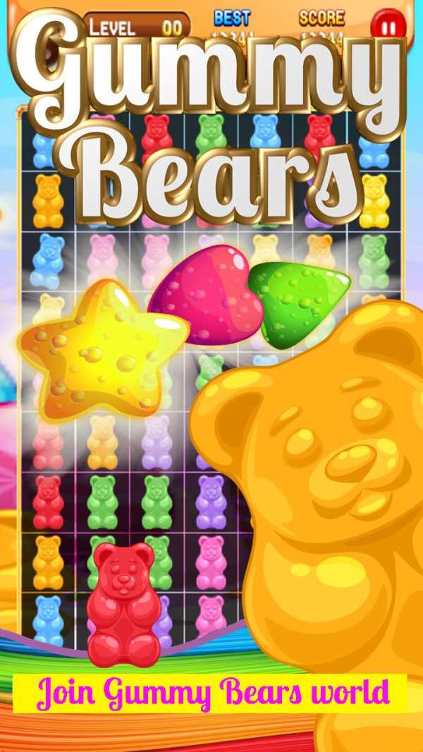 Gummy Bears Crush - gummy bears games screenshot 4