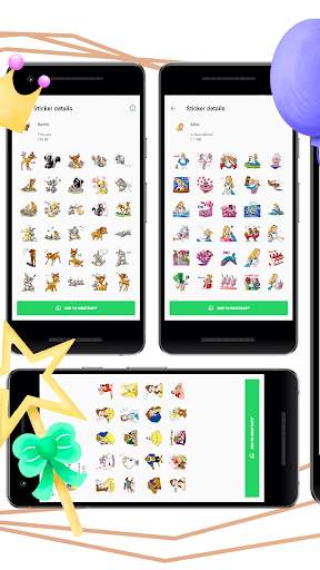 Princess Fantasia Stickers for WhatsApp Messenger screenshot 3