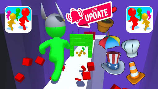 Join Color Rush Run Race Games-Giant Clash 3D screenshot 6