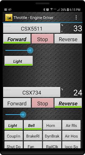 Engine Driver Throttle screenshot 2