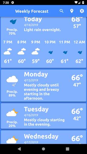 Simply Weather screenshot 4
