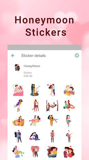 Husband and Wife Love Stickers For WhatsApp screenshot 4