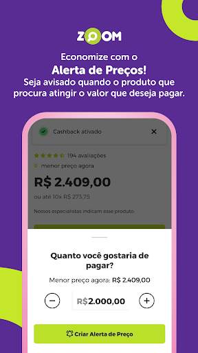 Zoom: Cashback e Menor Preço screenshot 5
