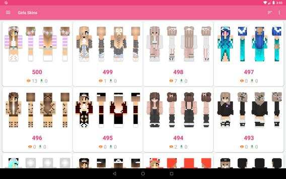 Girls Skins screenshot 8