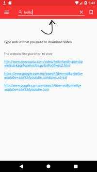 YU Downloader: Download Video screenshot 1