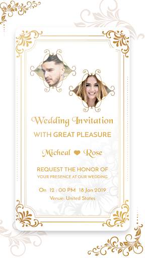 Wedding Card Maker: Digital Invitation Card Maker screenshot 3
