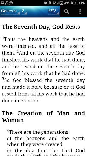 Holy Bible English Standard Version(ESV) screenshot 3