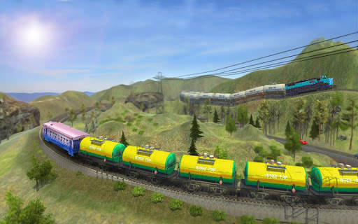Oil Tanker Train Transporter Drive : Indian Train screenshot 5