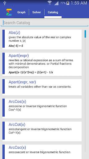 Math Solver 5 تصوير الشاشة