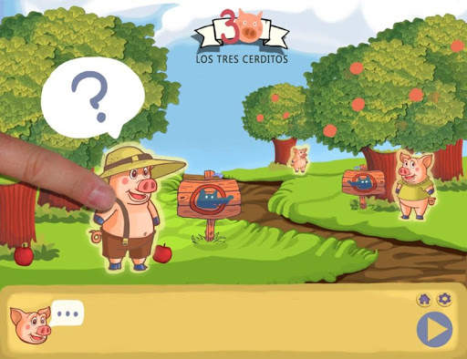 Three Little Pigs Interactive Short Story screenshot 1