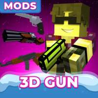 3D Guns Mod for Minecraft PE logo