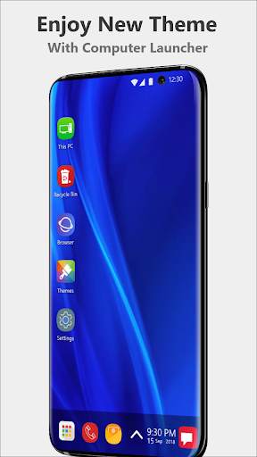 Computer Launcher Theme For Galaxy S9 screenshot 1