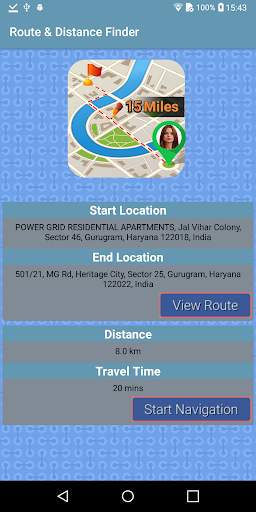 Driving GPS Route Finder screenshot 4