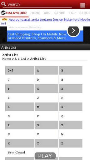 Malaykord - Malay Guitar Chord screenshot 2
